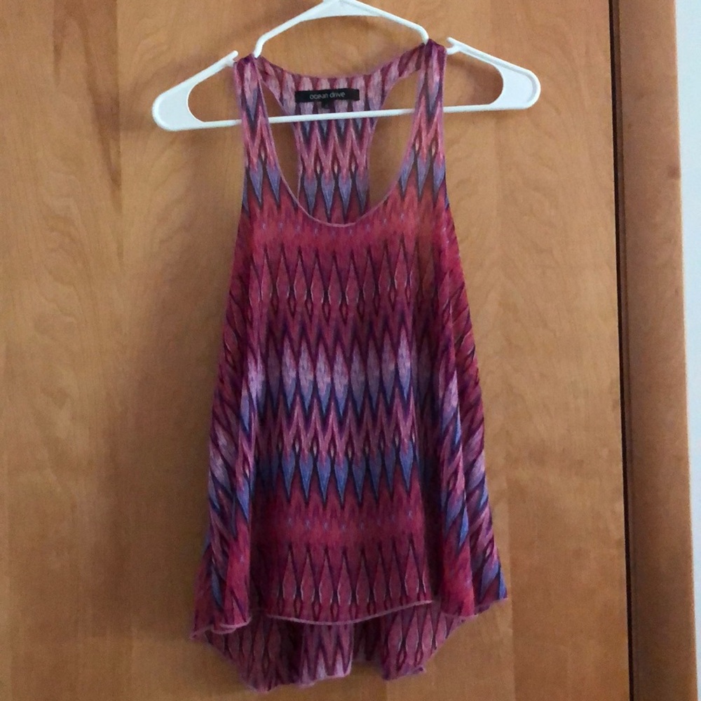 Multi-colored tank top